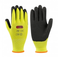 Dětské rukavice, univerzální, žluté, vel. 3