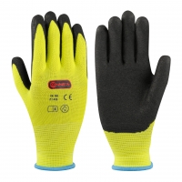 Dětské rukavice, univerzální, žluté, vel. 5