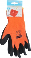 Zimní pracovní rukavice oranžové, vel. 10