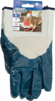 Rukavice pracovní bavlna NITRIL, vel.10 EN 388