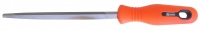 Pilník trojhranný úzký 125mm, hrubost 2, plast