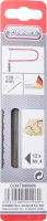 List pilový na dřevo TAIFUN, 12 ks, 130 mm, jemnost 4