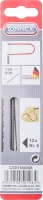 List pilový na dřevo TAIFUN, 12 ks, 130 mm, jemnost 6
