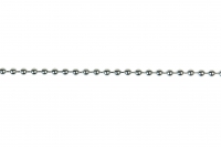 Řetěz kuličkový mosazný pochromovaný, 3,6mm
