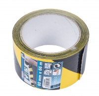 PP bezpečnostní páska lepící 50mmx66m, šedá/žlutá