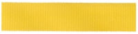 PP popruh, 25mm, žlutá