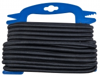 PP gumové lano, 8mmx10m, černá, navíječ