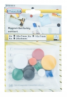 Sada magnetů barevná 18 dílů