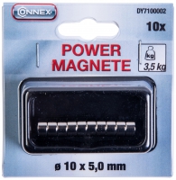 Magnet Neodym kulatý 10x5 max.nosnost 3,5kg