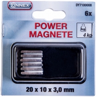 Magnet Neodym kvádr 20x10x3 max.nosnost 4kg