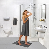 Koupelová rohož z křemeliny, vysoce absorpční, rychleschnoucí, 60x39x1cm