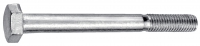 Šestihranný šroub pozinkovaný M8x140 mm, DIN 931