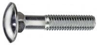 Vratový šroub pozinkovaný M8x80 mm, DIN 603