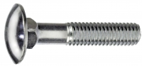 Vratový šroub pozinkovaný M8x180 mm, DIN 603