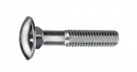 Vratový šroub pozinkovaný M8x200 mm, DIN 603