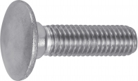 Vratový šroub nerezový A2 M8x30 mm, DIN 603