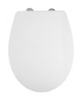 WC sedátko PREMIUM 2, bílé, duroplast, pozvolné zavírání