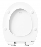 WC sedátko PREMIUM 3, bílé, duroplast, pozvolné zavírání