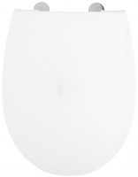 WC sedátko PREMIUM 5, bílé, duroplast, pozvolné zavírání