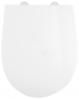 WC sedátko PREMIUM 6, bílé, duroplast, pozvolné zavírání