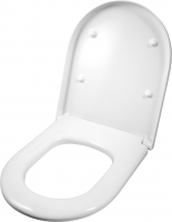 WC sedátko PREMIUM 9, bílé, duroplast, pozvolné zavírání