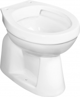 CORNAT stojící WC, bez splachovacího kruhu, hluboké, bílé