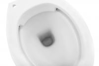 CORNAT stojící WC, bez splachovacího kruhu, zadní odpad, bílé
