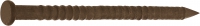 Ocelový hřebík tmavě hnědý 1,8x26 mm