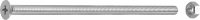Šroub závitový pozinkovaný M5x100 mm, PH, zápustná hlava, šestihranná matka, DIN 965