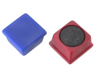 Magnet barevný tříděný 13x13x7 mm
