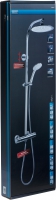 STYLE sprchový systém s termostatem a hl. sprch. 23,8cm, 150cm délka hadice, chrom