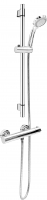 FIT sprchový systém s termostatem, délka tyče 65cm stavitelná výška, pr. sprchy 85,5mm, délka hadice 150 cm, chrom