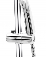 FIT sprchový systém s termostatem, délka tyče 65cm stavitelná výška, pr. sprchy 85,5mm, délka hadice 150 cm, chrom